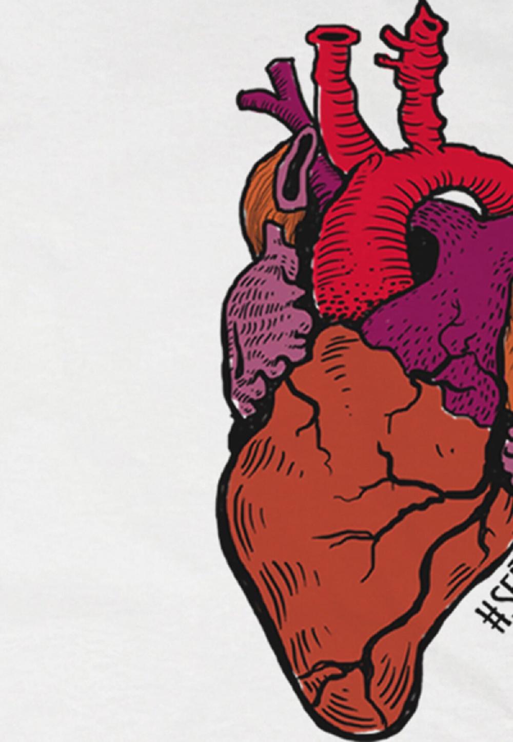 Seetees De Amicis' heart Saldi