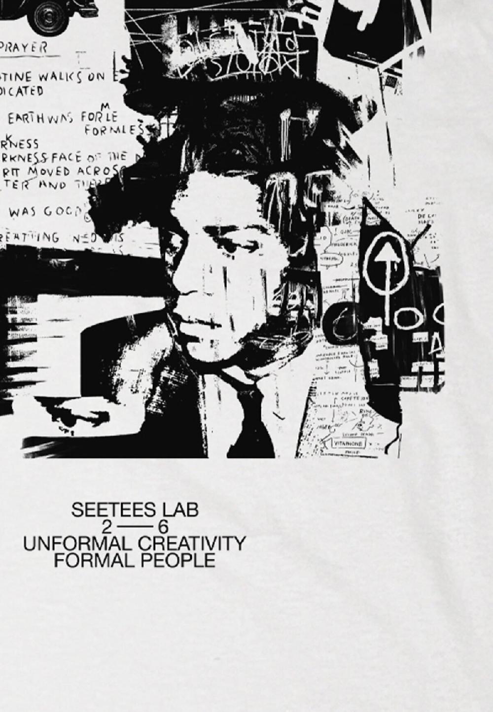 Seetees Basquiat Black Qualità Garantita