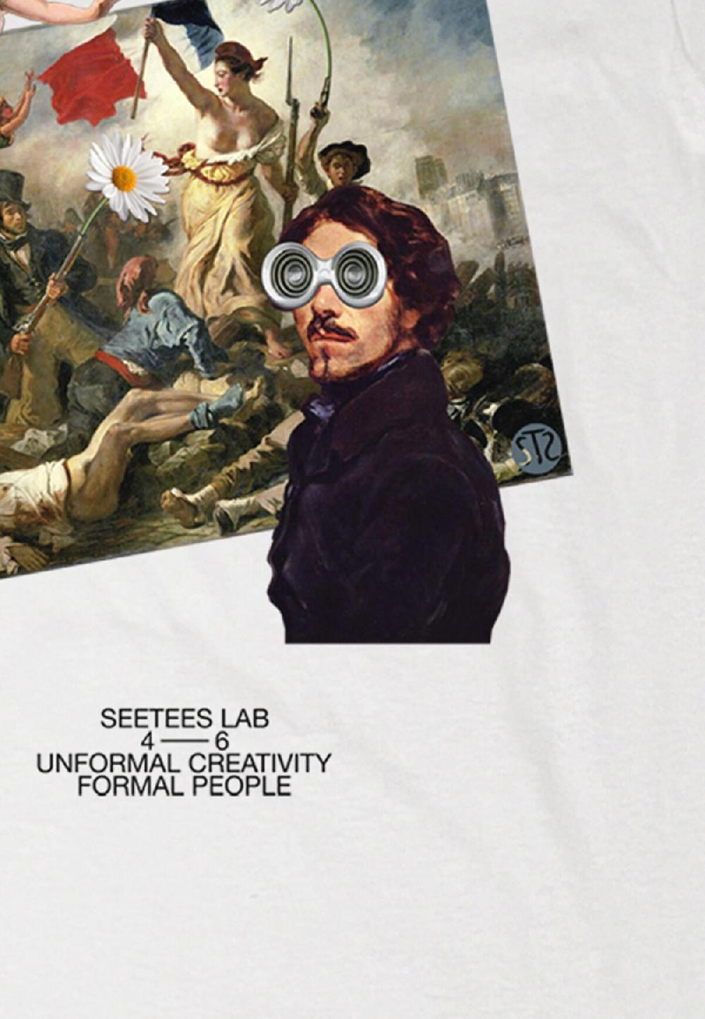 Seetees Delacroix Painting Full Consegna Veloce