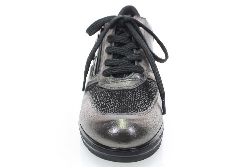 Soffice Sogno Sneaker in pelle con lacci e zip Saldi