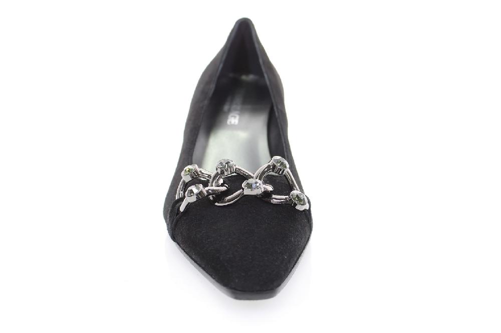 Soffice Sogno Décolleté in camoscio con ornamento Shopping Online