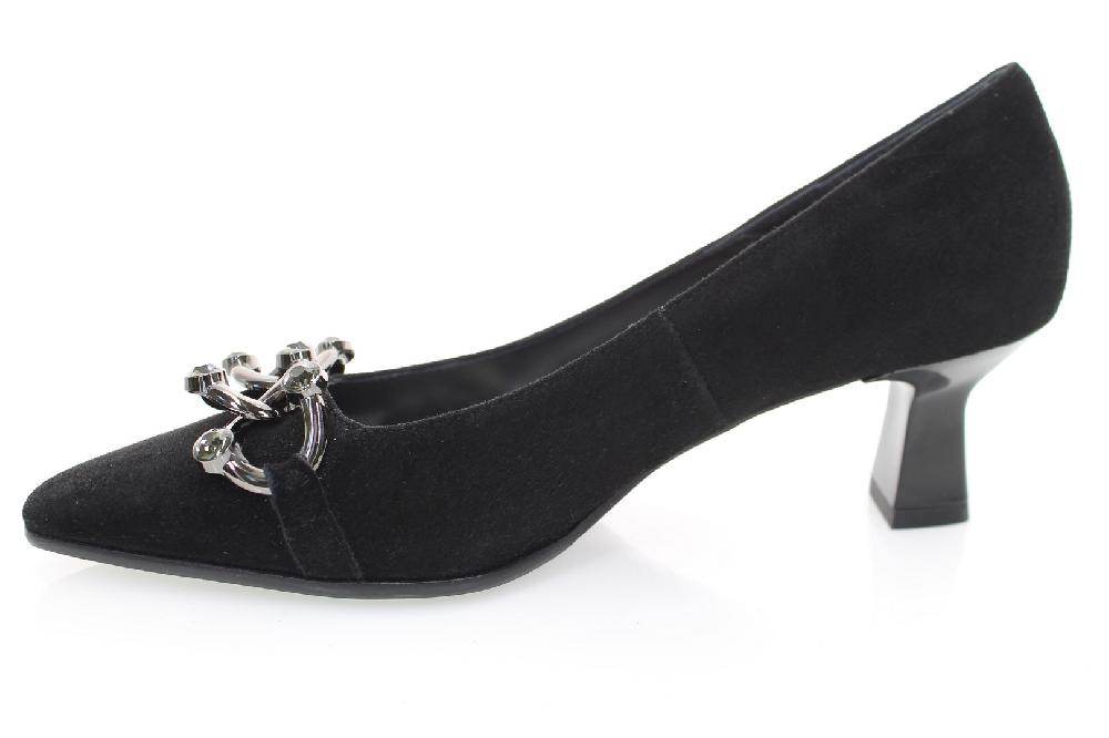 Soffice Sogno Décolleté in camoscio con ornamento Shopping Online