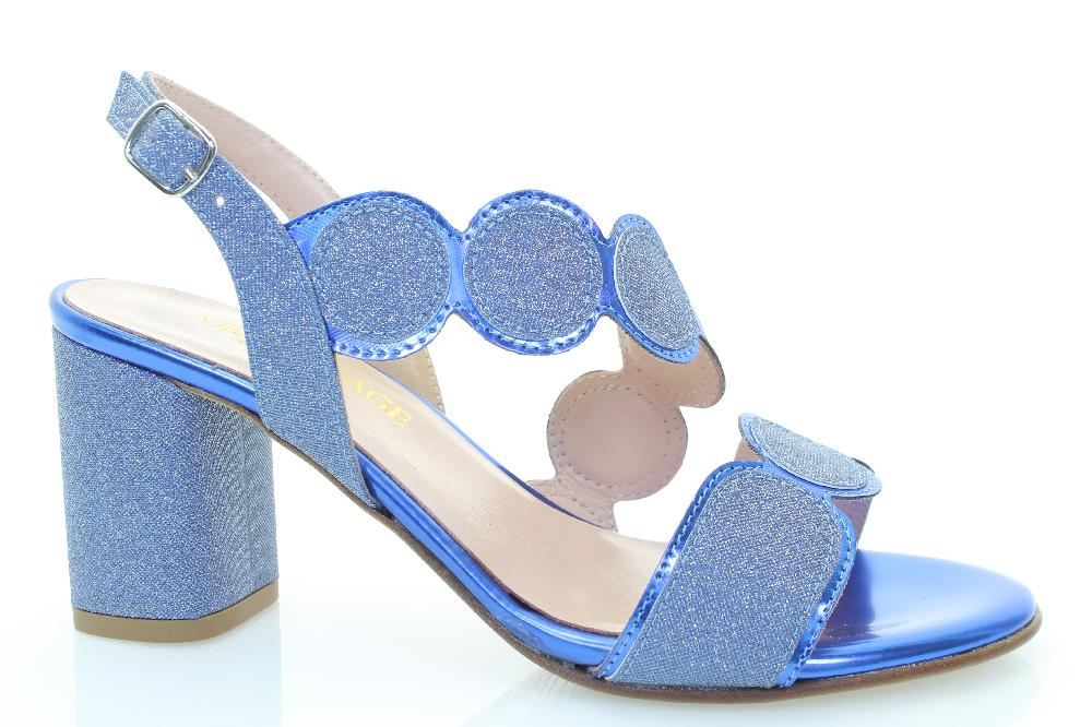 Soffice Sogno SANDALO IN TESSUTO GLITTER Italy