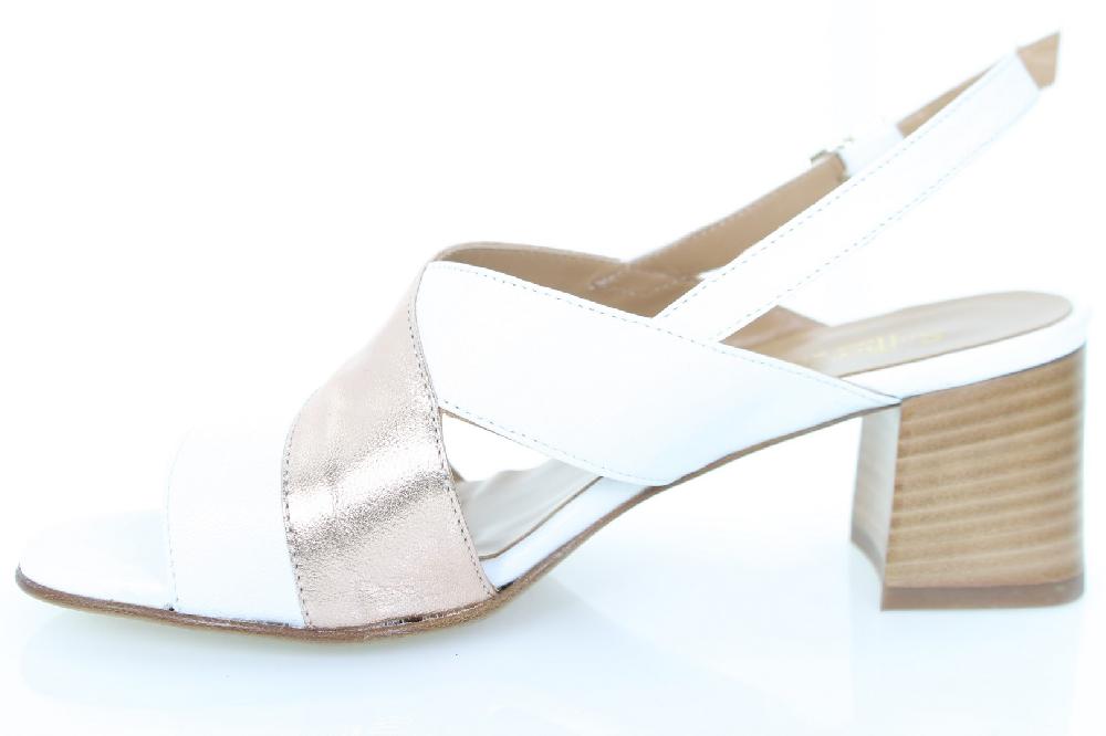 Soffice Sogno Sandalo in pelle tacco cuoio Promozione Limitata