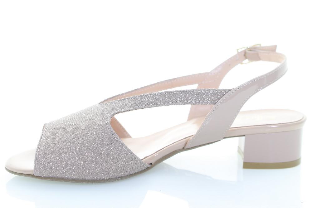 Soffice Sogno Sandalo in tessuto glitter Sconto