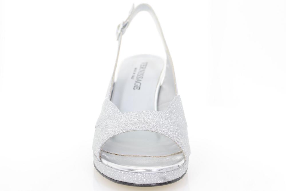 Soffice Sogno Sandalo in tessuto glitter Outlet