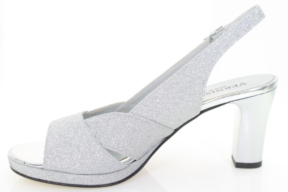 Soffice Sogno Sandalo in tessuto glitter Outlet