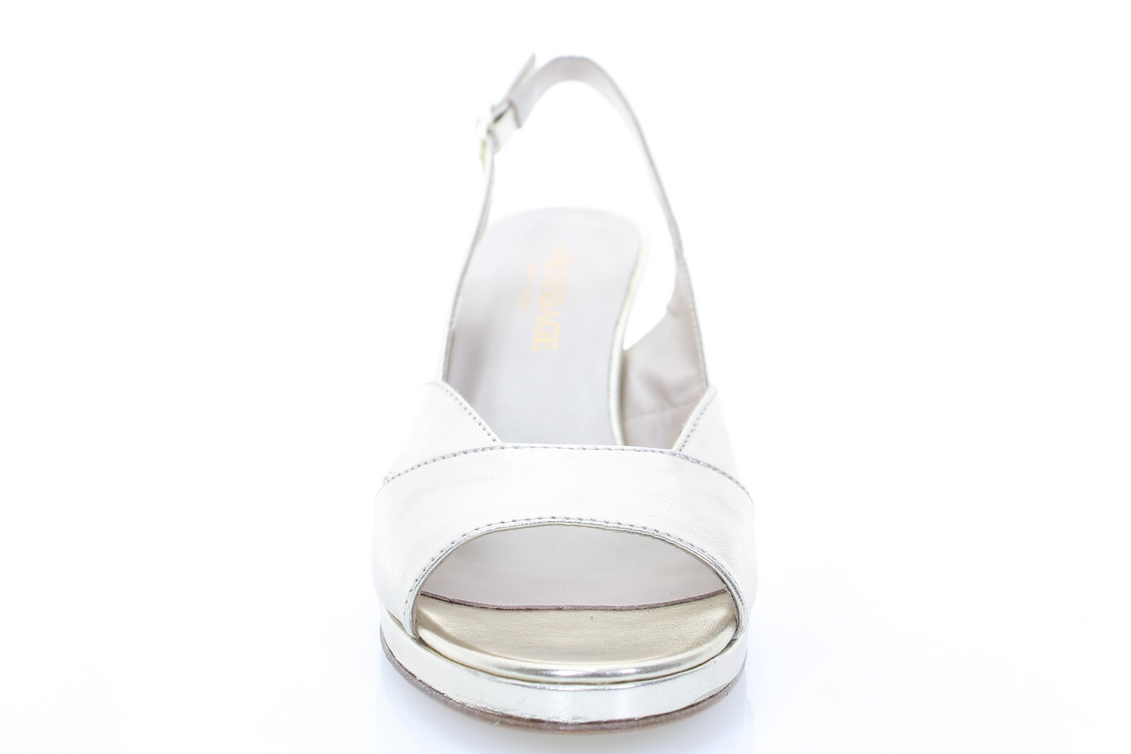 Soffice Sogno Sandalo in pelle laminata In Vendita