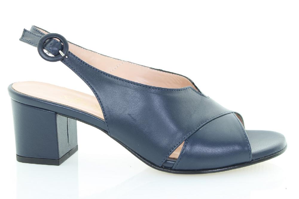 Soffice Sogno Sandalo in pelle tacco ricoperto Fino Al -60%