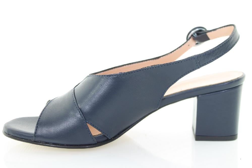 Soffice Sogno Sandalo in pelle tacco ricoperto Fino Al -60%