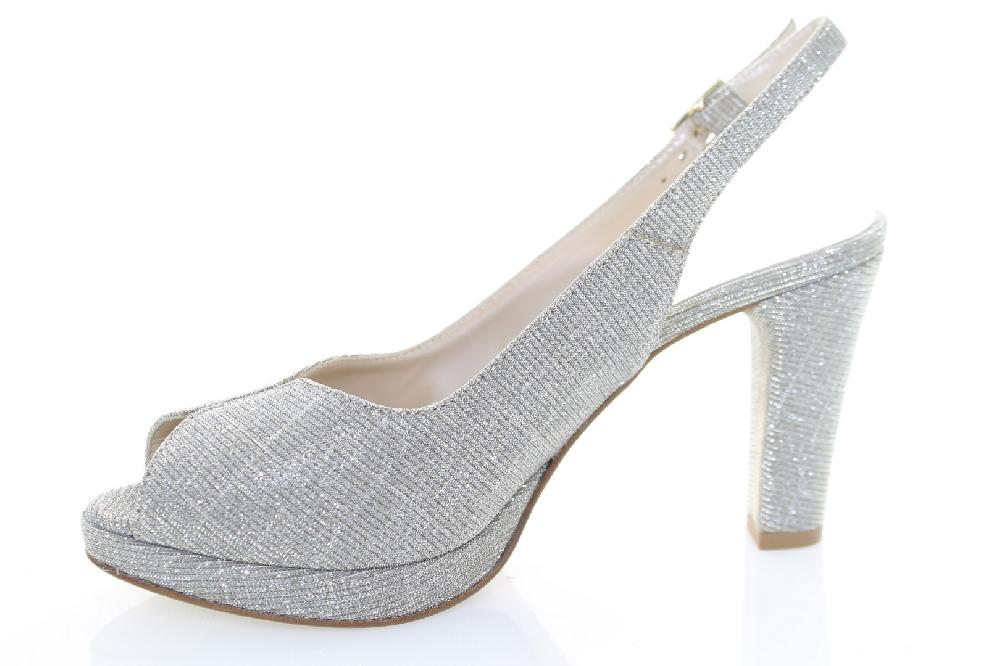 Soffice Sogno Sandalo in tessuto effetto glitter Offerta