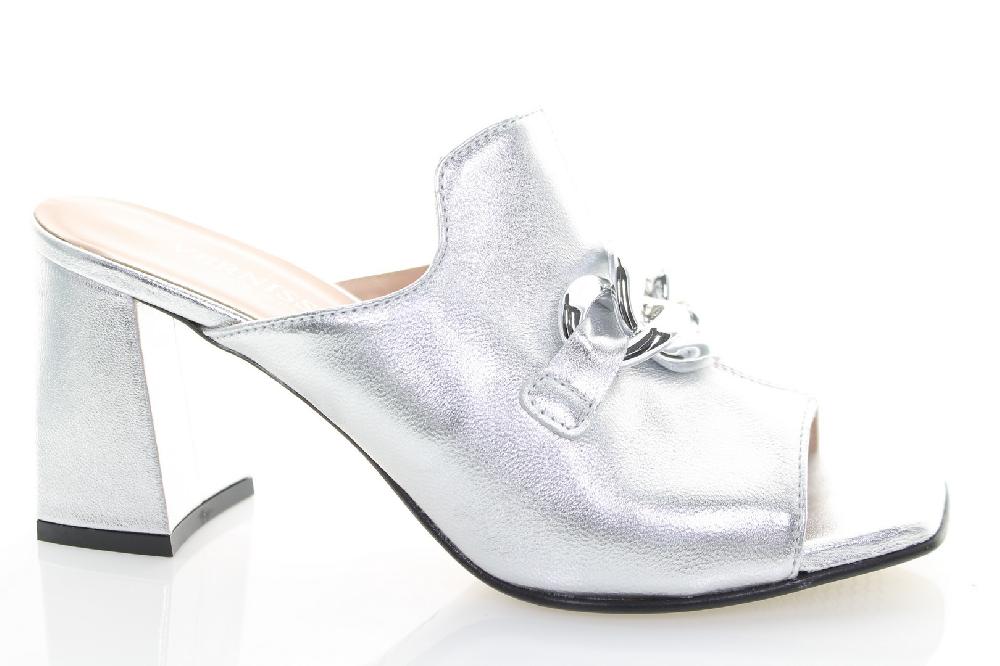 Soffice Sogno Sabot spuntato in pelle laminata Moda