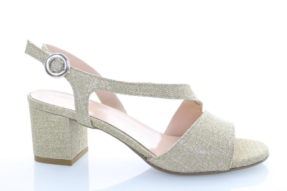 Soffice Sogno Sandalo in tessuto glitter Shopping Online