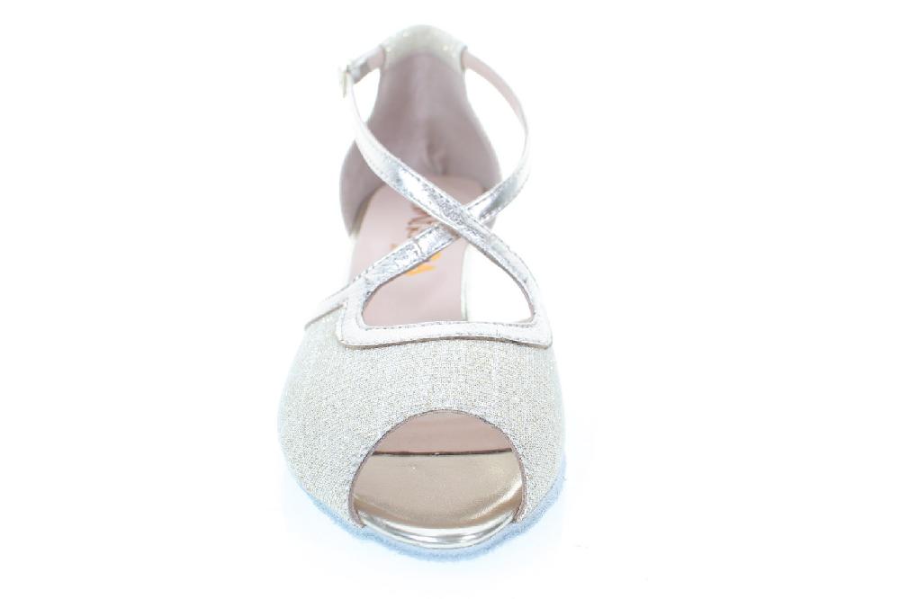Soffice Sogno Scarpa da ballo in tessuto glitter Sconto