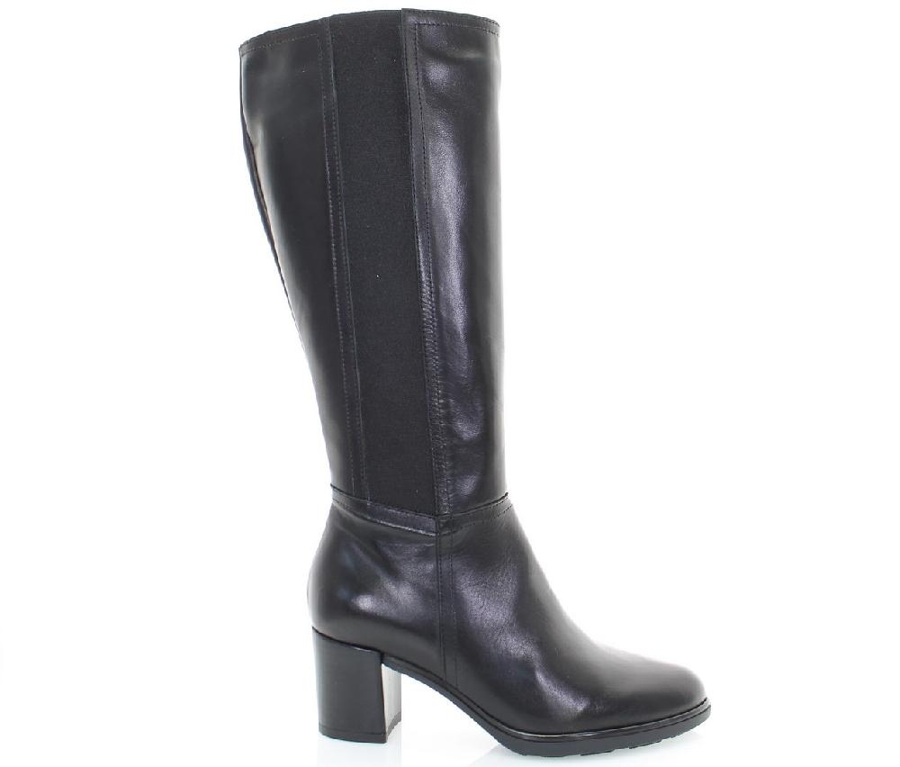 Soffice Sogno Stivale in pelle con elastico e zip Consegna Veloce