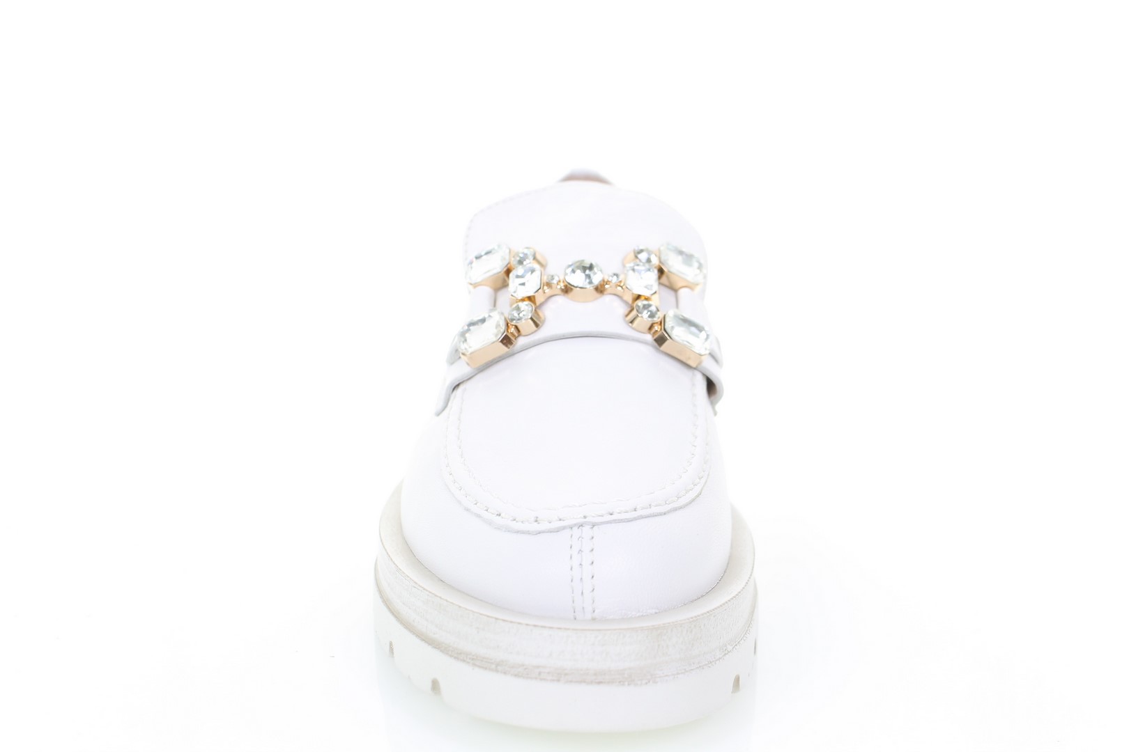 Soffice Sogno Mocassino in pelle con accessorio Online