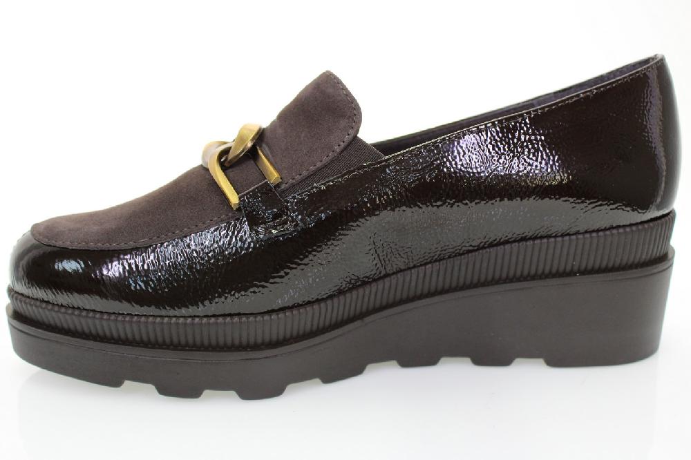 Soffice Sogno Slip on in pelle effetto vernice Comprare a buon mercato