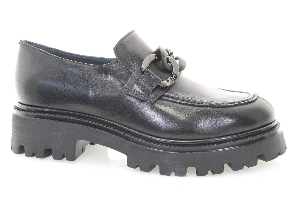 Soffice Sogno Mocassino in pelle con catena Online Outlet
