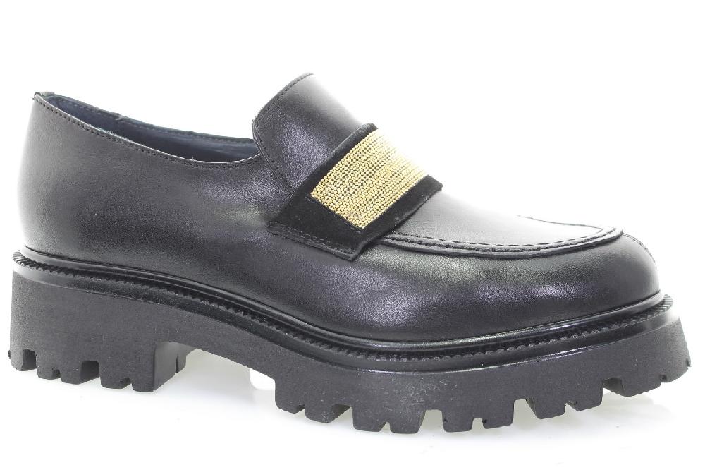 Soffice Sogno Mocassino in pelle con ornamento Liquidazione