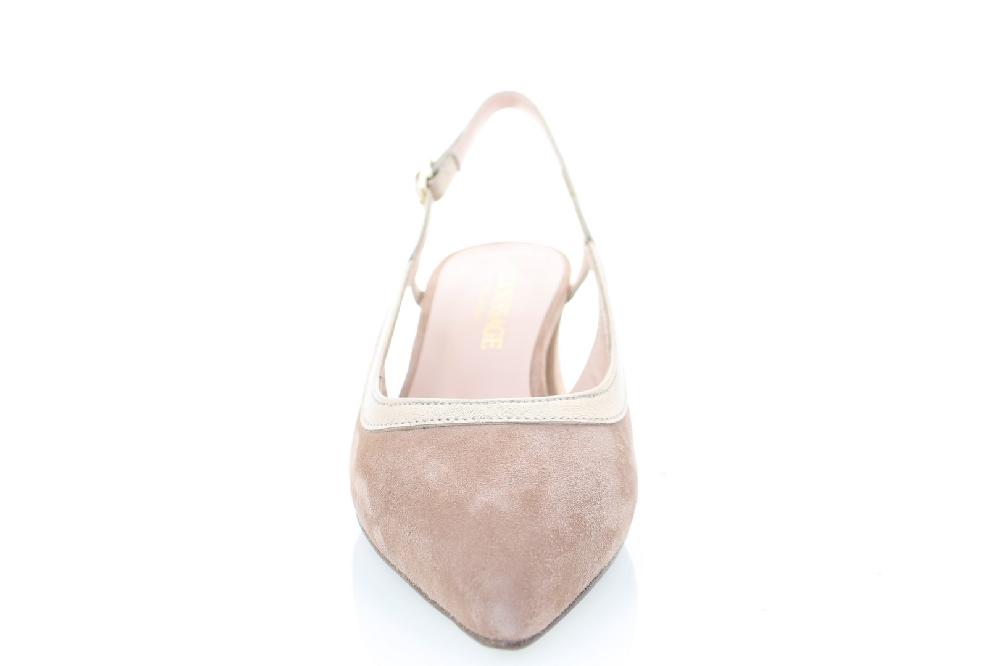 Soffice Sogno Décolleté semi aperta in camoscio 50% di sconto con spedizione gratuita