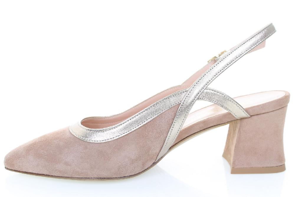 Soffice Sogno Décolleté semi aperta in camoscio 50% di sconto con spedizione gratuita