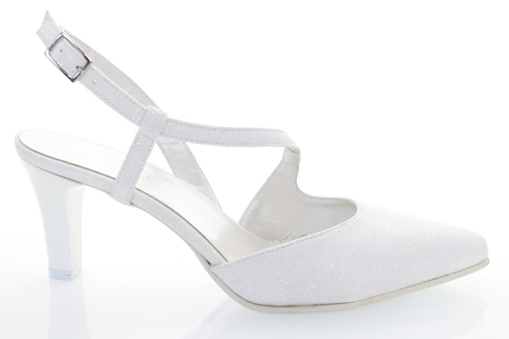 Soffice Sogno Scarpa da sposa in tessuto In Linea