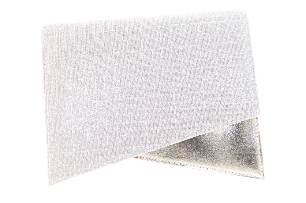 Soffice Sogno Pochette in tessuto effetto glitter Nuovo