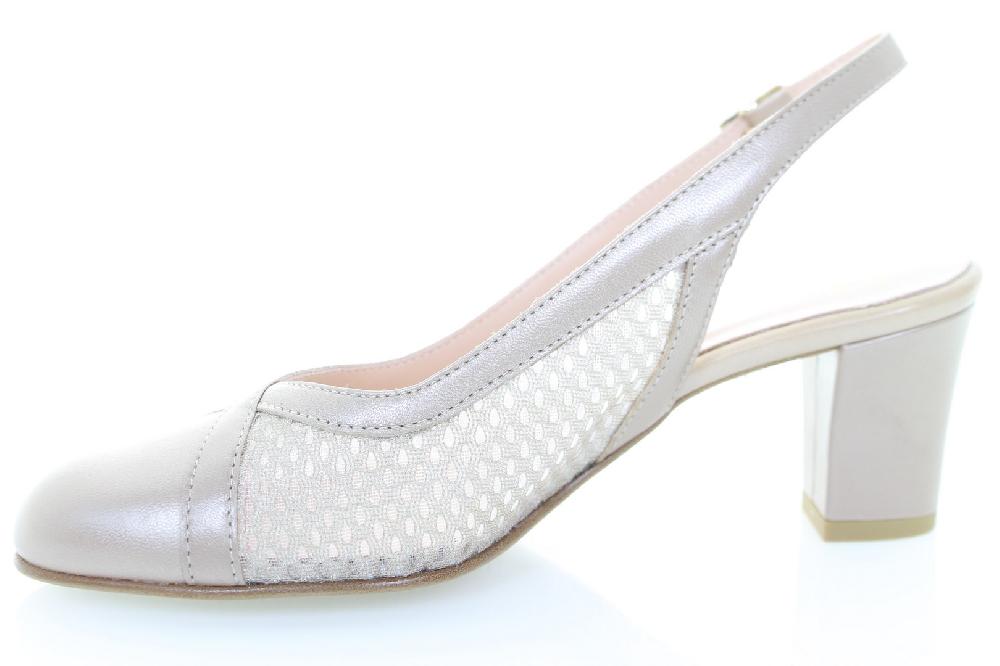 Soffice Sogno Décolleté semi aperta in pelle Saldi