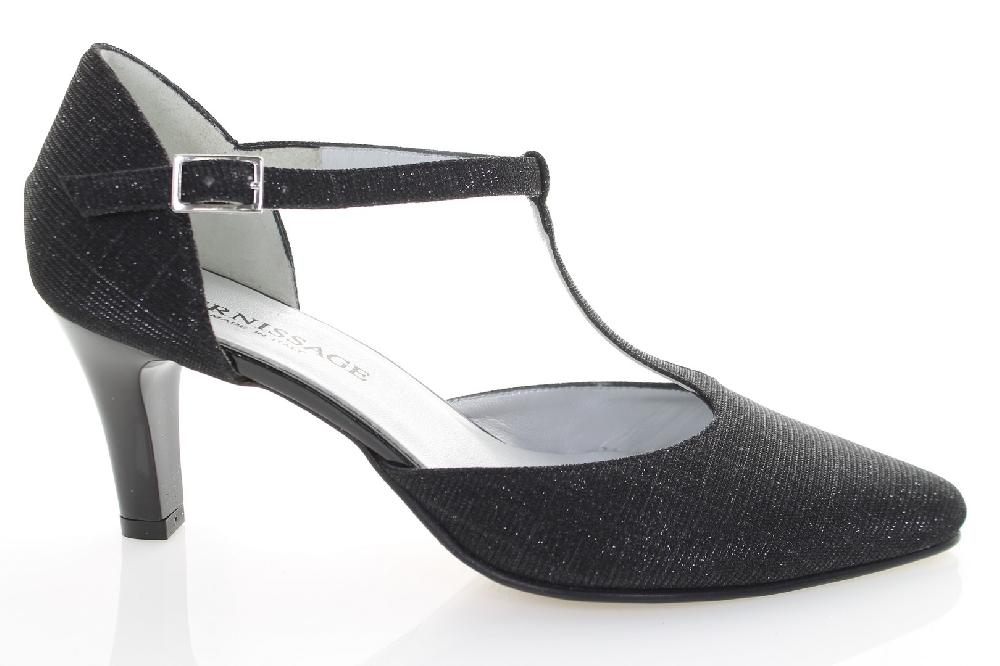 Soffice Sogno Décolleté tessuto effetto glitter Moda