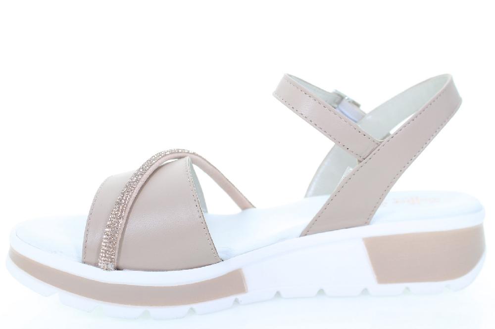 Soffice Sogno Sandalo in pelle con ornamento Flash Sale