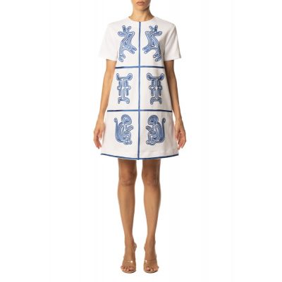 Stella Jean ABITO CON RICAMO Sconto