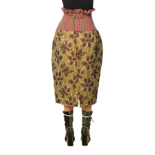 Stella Jean GONNA FLOREALE JACQUARD Saldi