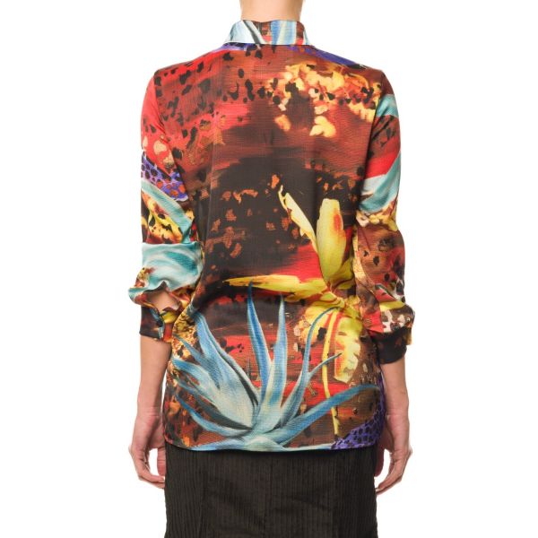 Stella Jean ANIMAL-PRINT SHIRT Fornitura limitata