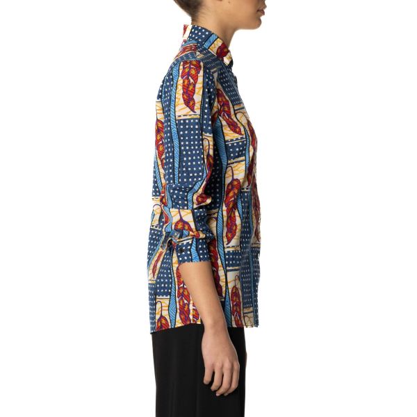 Stella Jean CAMICIA STAMPATA Offerta Pasqua