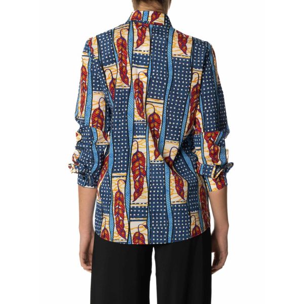 Stella Jean CAMICIA STAMPATA Offerta Pasqua