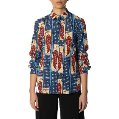 Stella Jean CAMICIA STAMPATA Offerta Pasqua