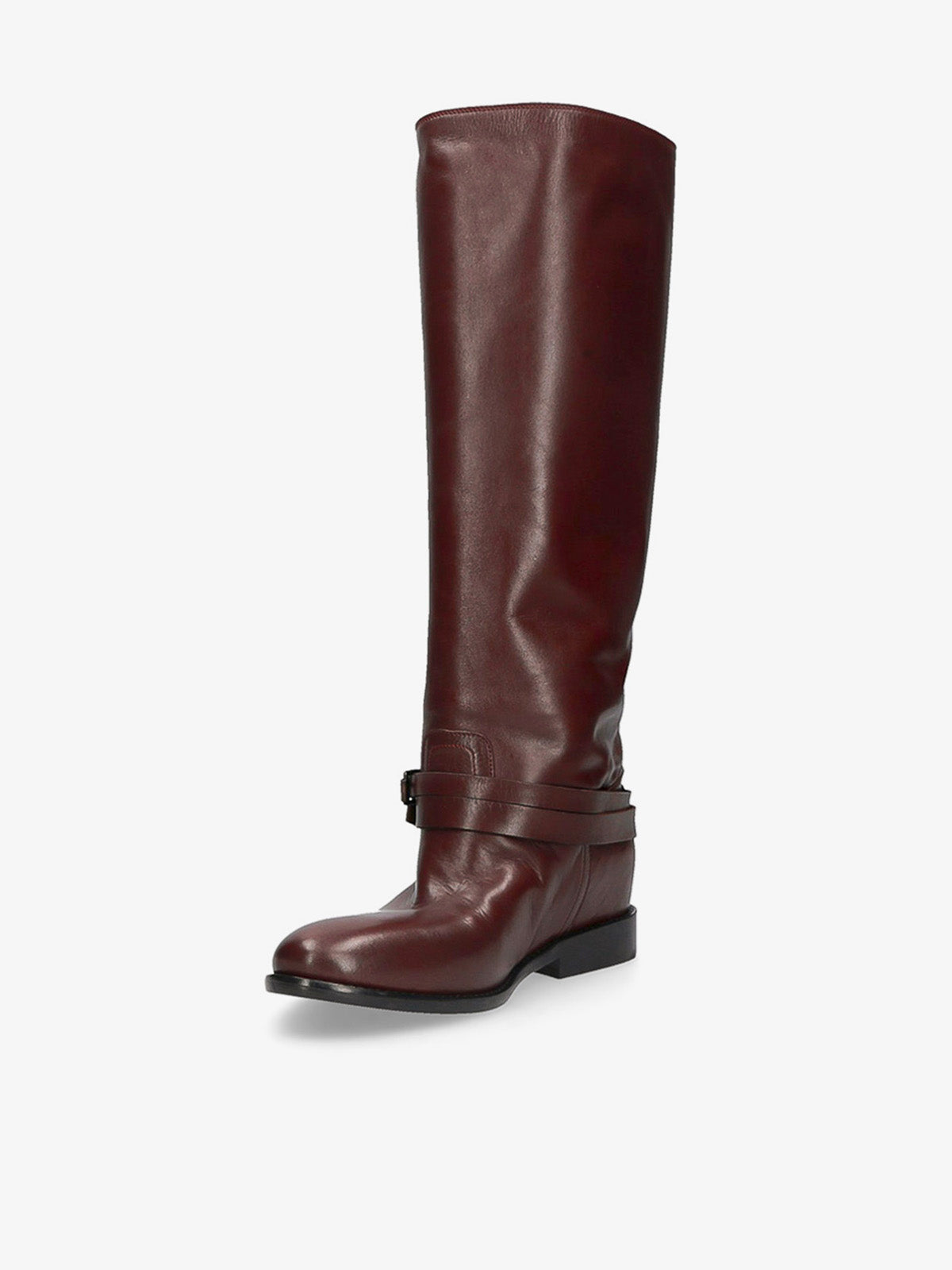 Strategia REINS STIVALE TEXANO IN PELLE BORDEAUX Enormi sconti