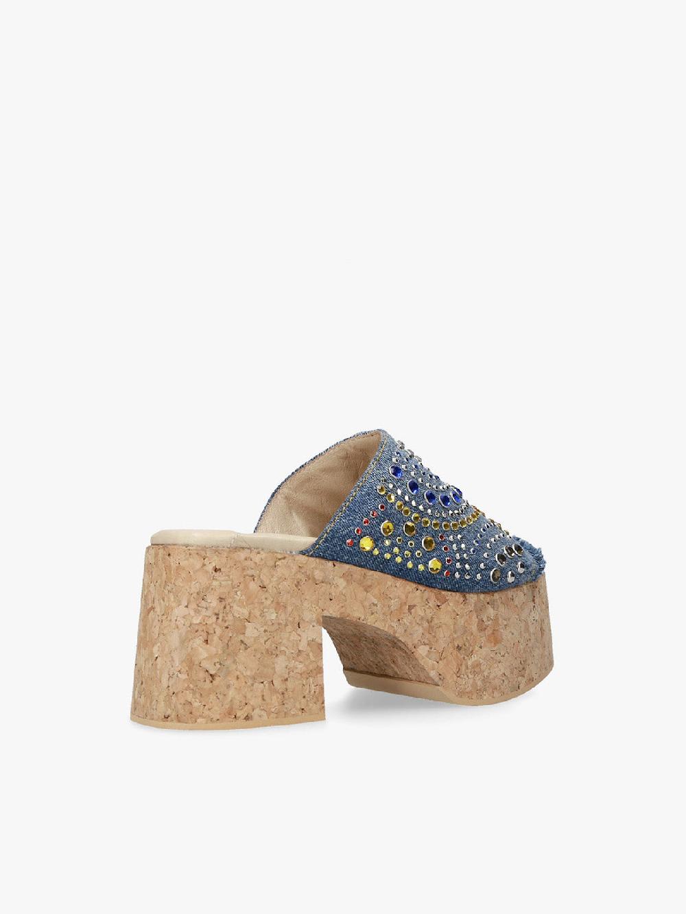 Strategia Sandalo Denim Blue Prezzo Ridotto