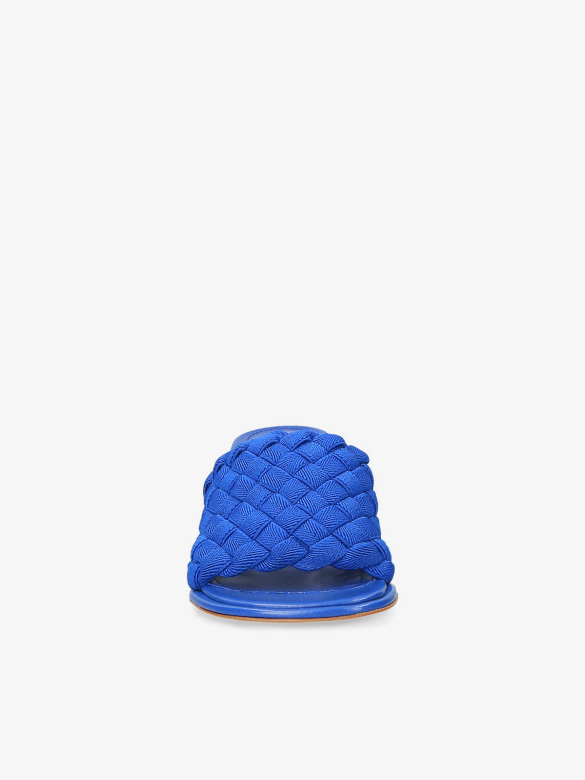 Strategia Sandalo Mules Blu Elettrico Presa