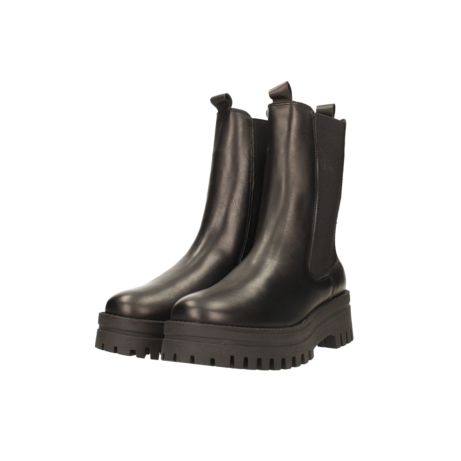 Tata Italia Stivaletti in vera pelle con suola dentellata. Tacco alto 4.5cm Offerte