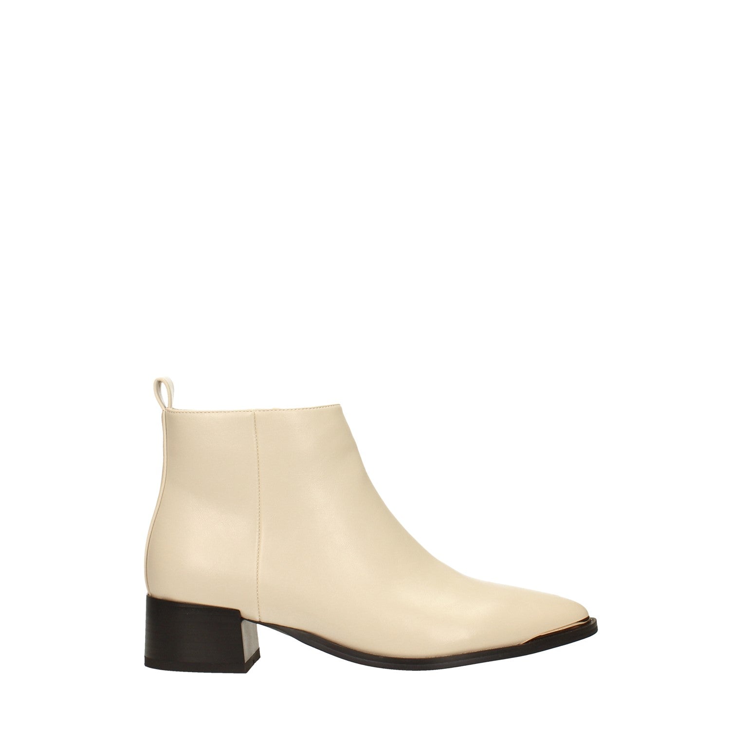 Tata Italia Stivaletti bassi con inserto dorato sulla punta. Tacco 4cm Hotsell