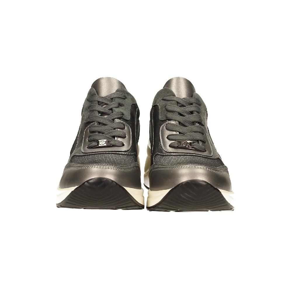 Tata Italia Sneakers nere con tessuto brillantinato Offerta settimanale