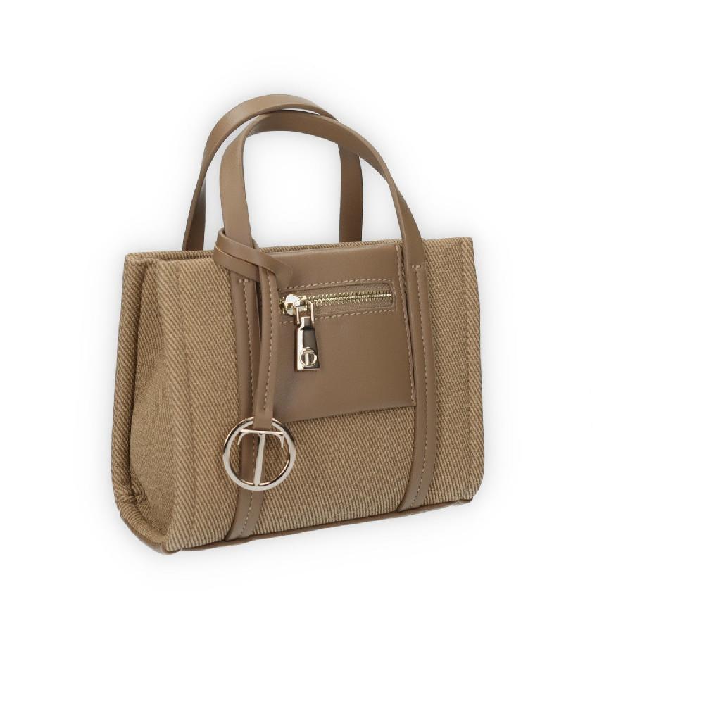 Tata Italia Shopping bag con zip esterna Prezzo basso