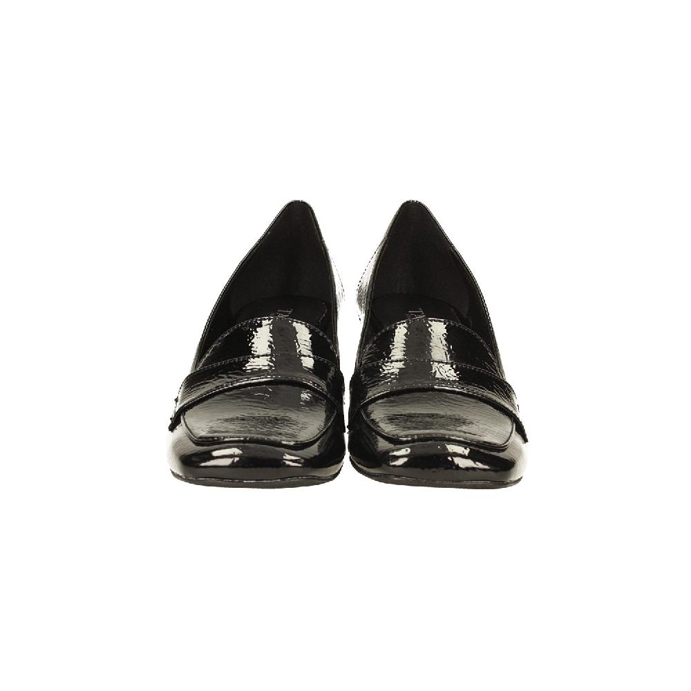 Tata Italia Mocassini in vernice con tacco alto 5.5cm. Made in Italy Sostegno trimestrale