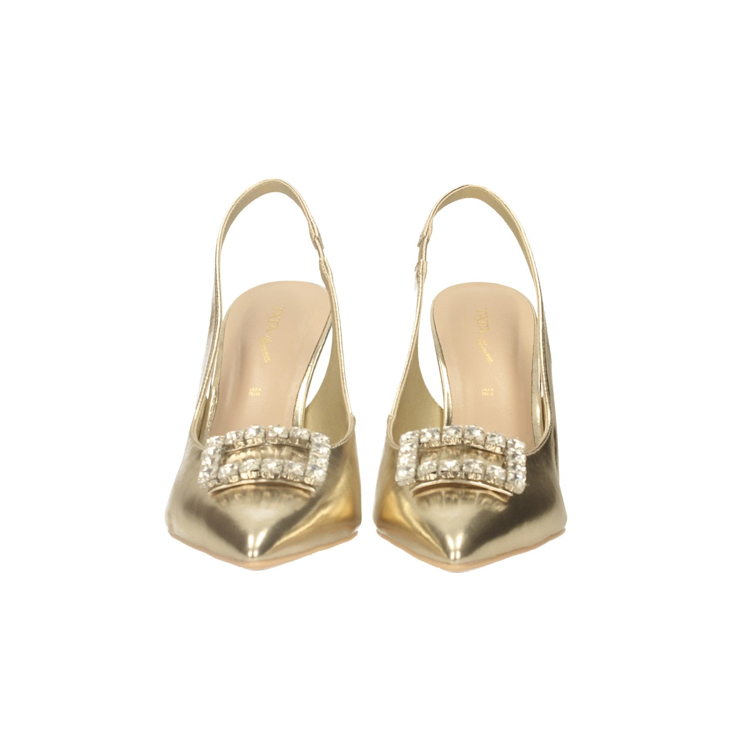 Tata Italia Décolleté slingback con gioiello. Tacco alto 9.5cm Acquista Ora