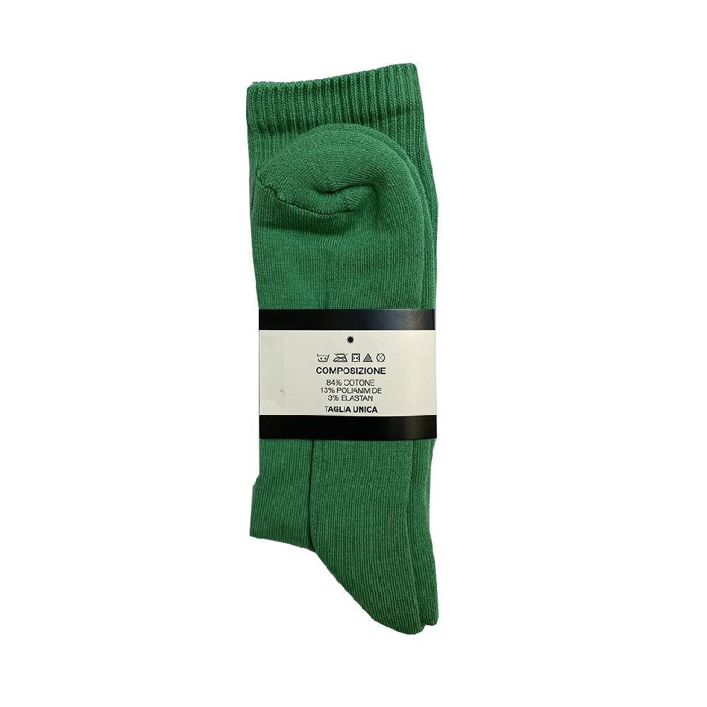 TCP Embroidered Logo Crew Socks Officina