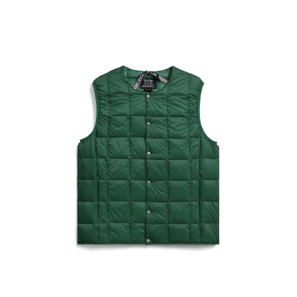 Taion Crew-Neck Button Down Vest Men Offerta natalizia