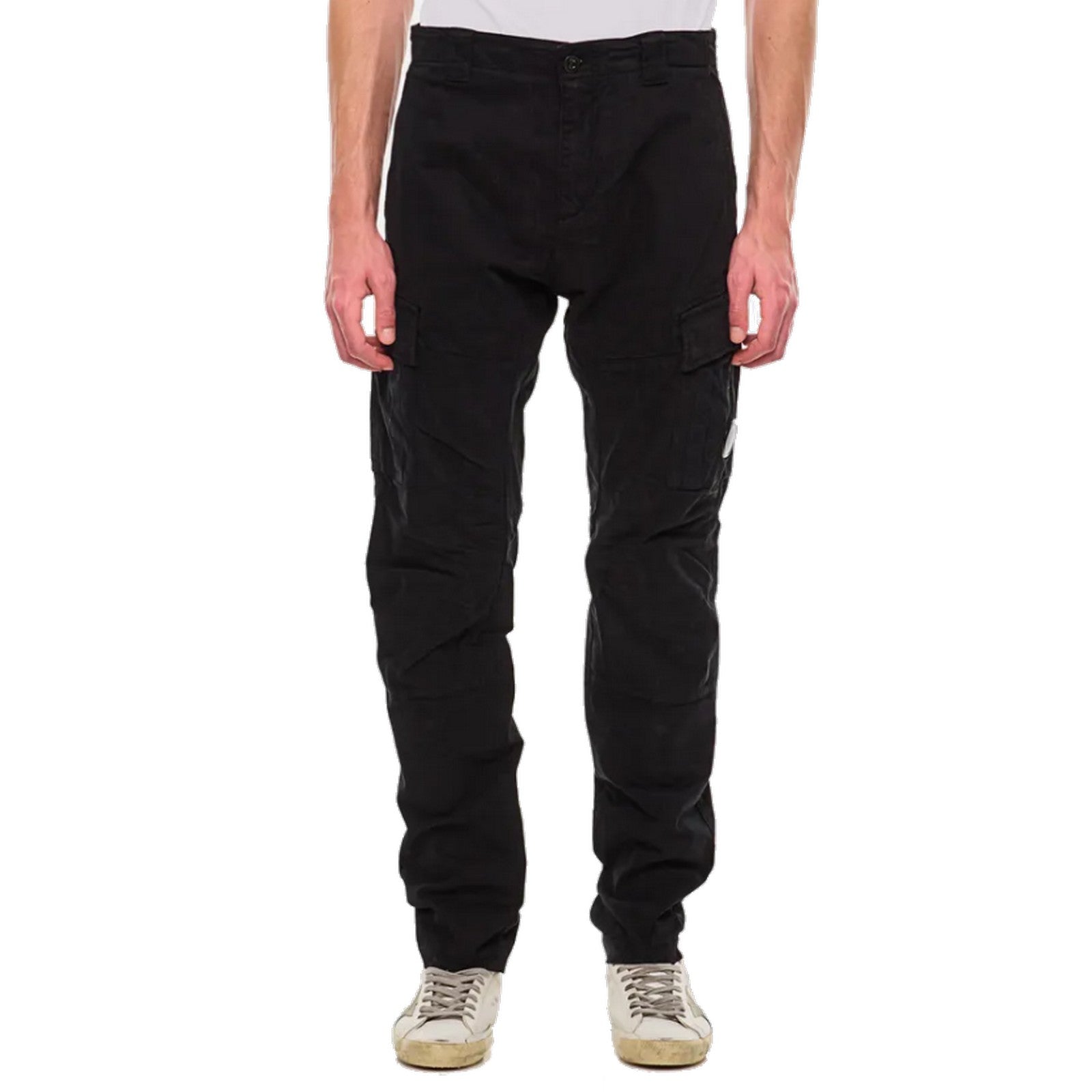 C.P. Company Pants - Cargo Pant Stretch Satin Saldi Di Fabbrica
