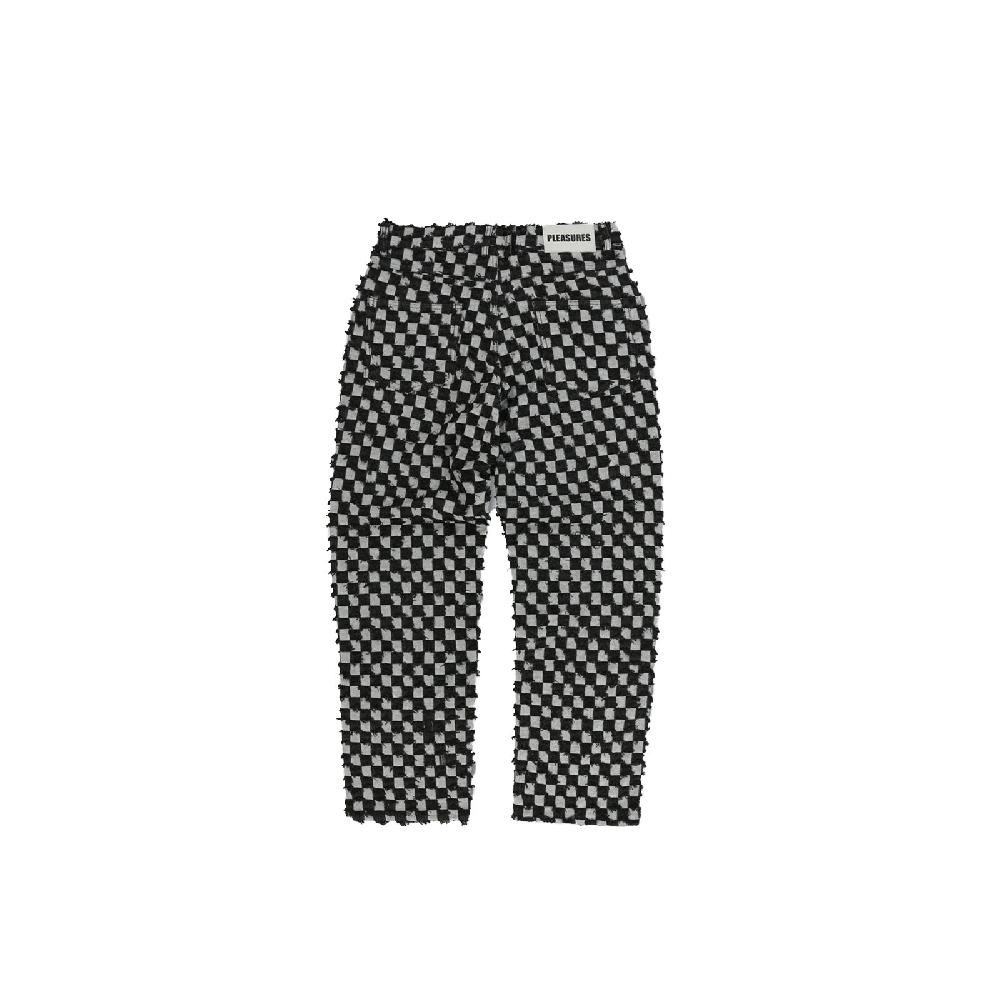 Pleasures Curfew Checker Work Pants Fornitura limitata