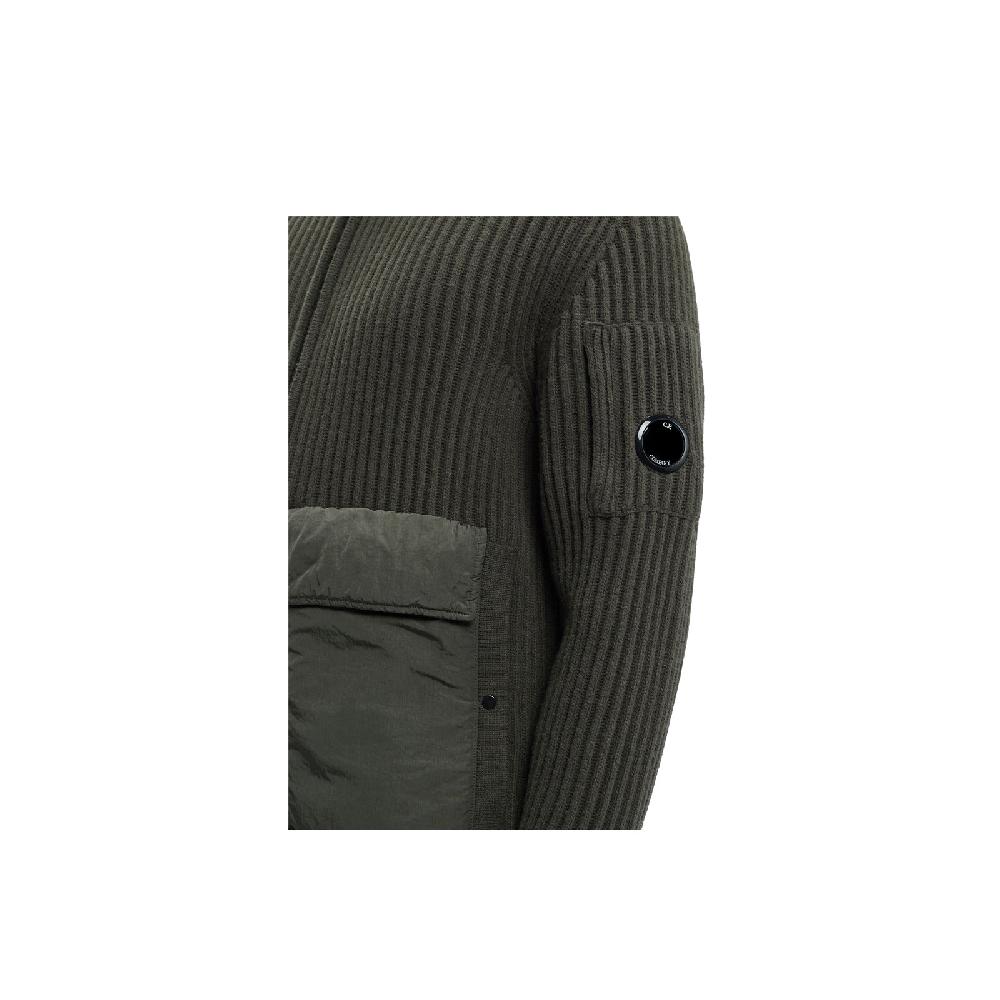 C.P. Company Knitwear - Cardigan Lambswool Offerta Pasqua
